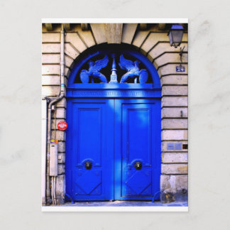 Paris Doorway Postcard