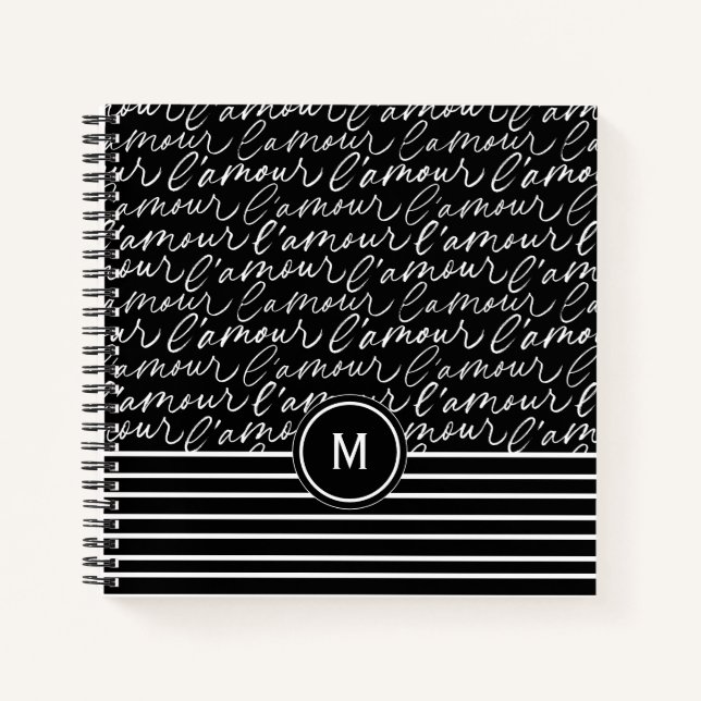 Paris Dreaming monogram Notebook (Front)