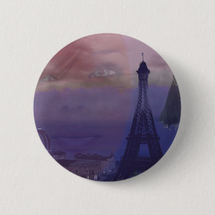 Paris Dreams 6 Cm Round Badge