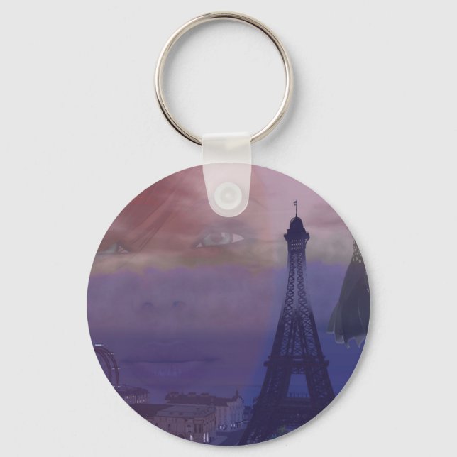 Paris Dreams Key Ring (Front)