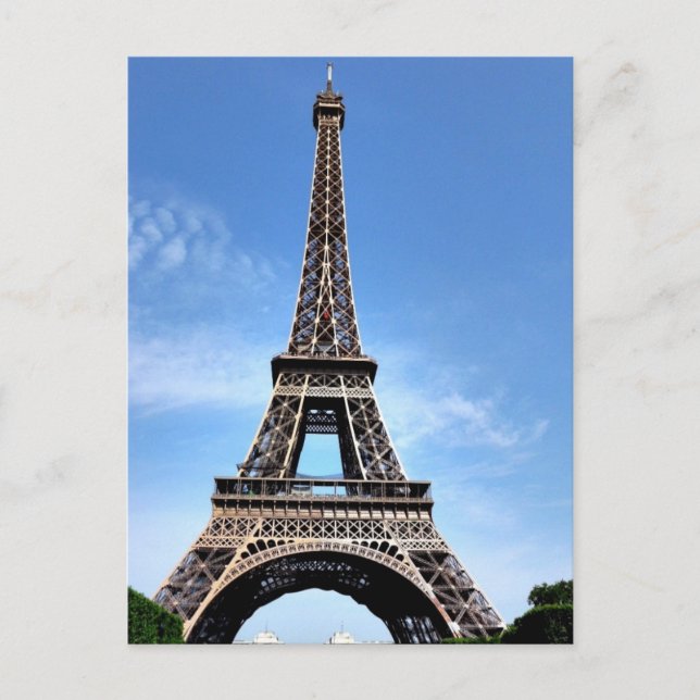 Paris Effel Tower Postcard (Front)