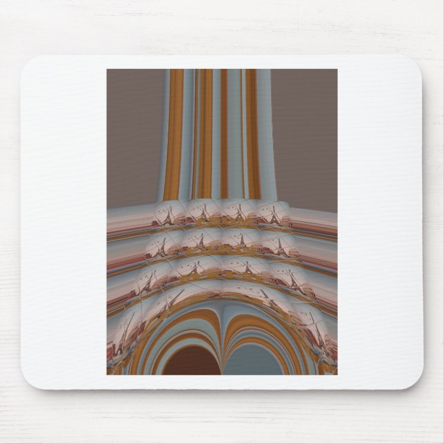 Paris Eiffel beautiful amazing design Mouse Mat (Front)