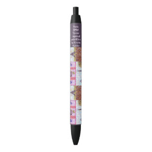Paris Eiffel Inspired Pointillist Collage Art Pen