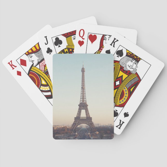 Paris Eiffel Playing Cards (Back)