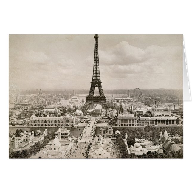 Paris: Eiffel Tower, 1900 (Front Horizontal)
