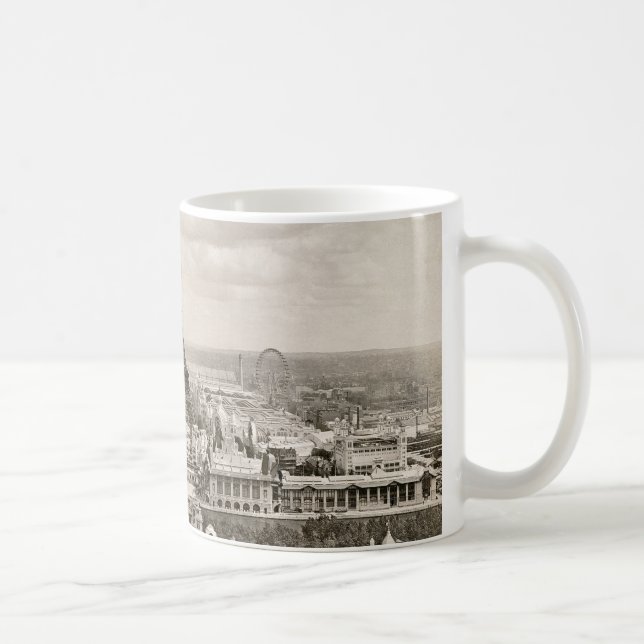 Paris: Eiffel Tower, 1900 Coffee Mug (Right)