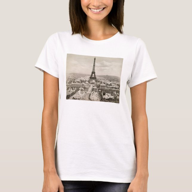 Paris: Eiffel Tower, 1900 T-Shirt (Front)