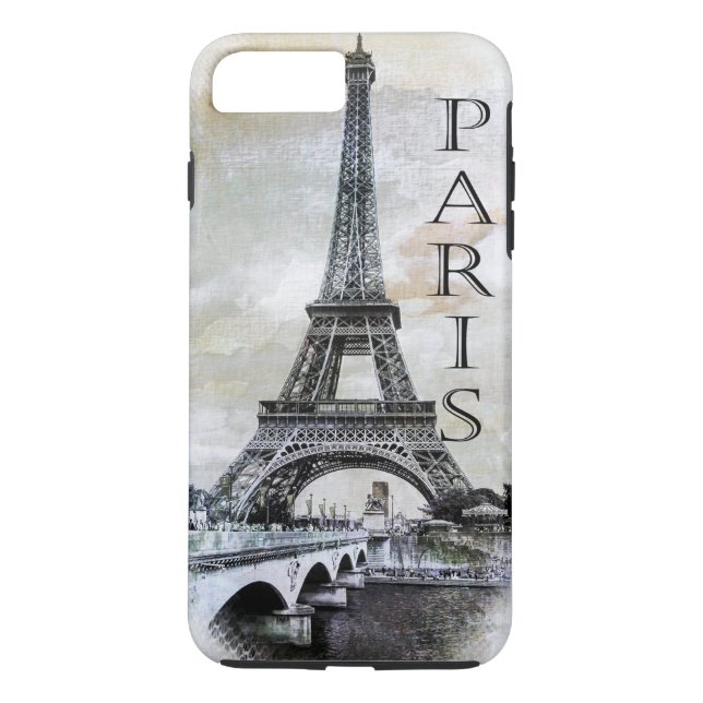 Paris Eiffel Tower Case-Mate iPhone Case (Back)