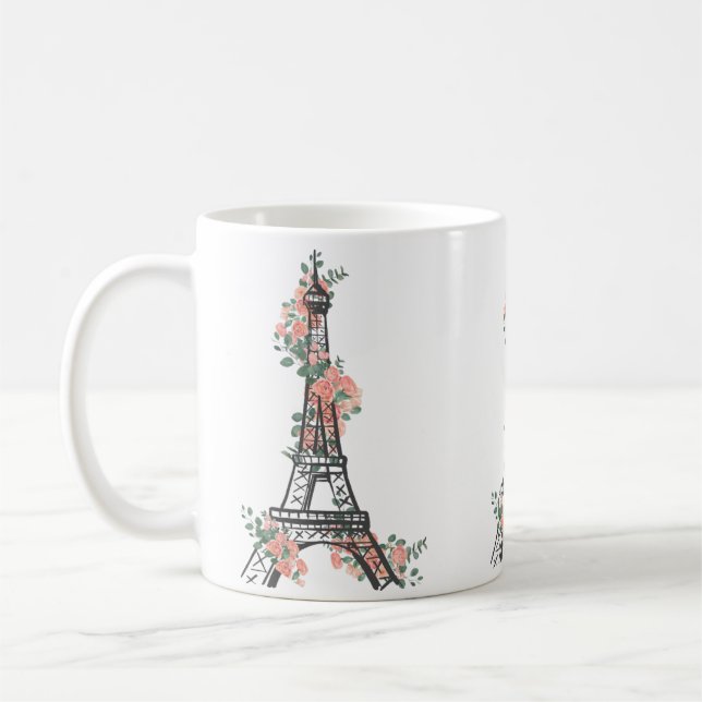 Paris Eiffel Tower Coffee Mug (Left)