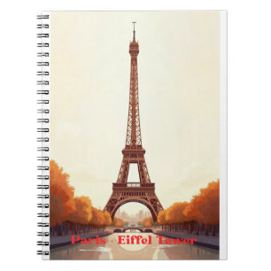 Paris Eiffel Tower Cornhole– France Travel Design. Notebook