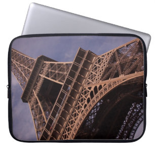 Paris Eiffel Tower Famous Landmark Photo Laptop Sleeve