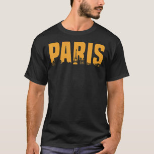 Paris Eiffel Tower France French T-Shirt
