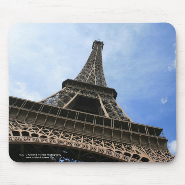 Paris Eiffel Tower Mouse Pad (Front)