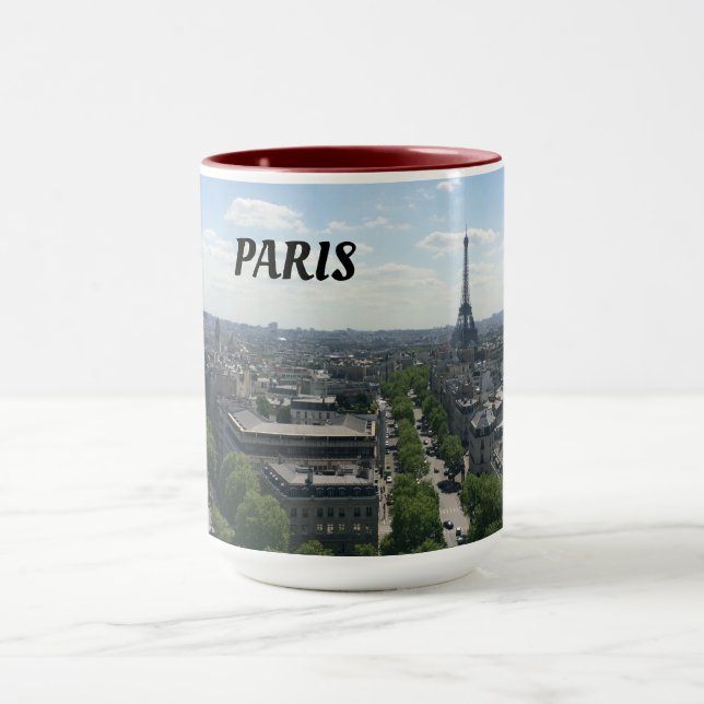 Paris Eiffel Tower Mug (Center)