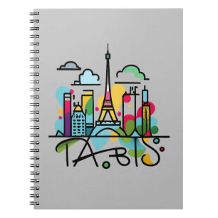 Paris - Eiffel Tower Notebook