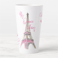 Paris Eiffel Tower Personalised Mis Quince Anos