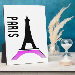 Paris Eiffel Tower Plaque