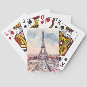 Paris Eiffel Tower  Playing Cards