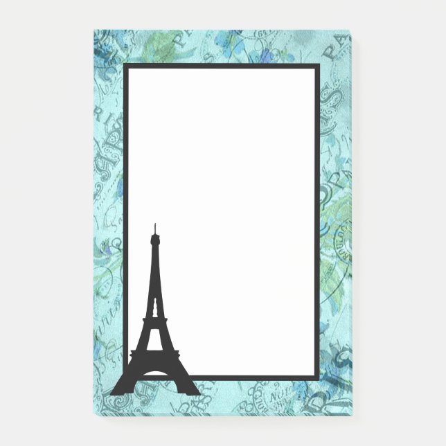 Paris Eiffel Tower Post-it Notes (Front)