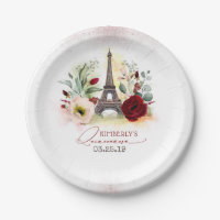 Paris Eiffel Tower Quinceañera 15th Birthday Party