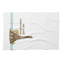 Paris Eiffel Tower Tea Kitchen Towel