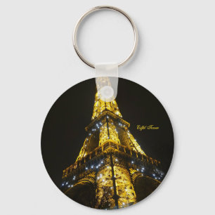 Paris. Eiffel Tower.  Tote Bag Key Ring