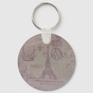 Paris -- Eiffle Tower Key Ring
