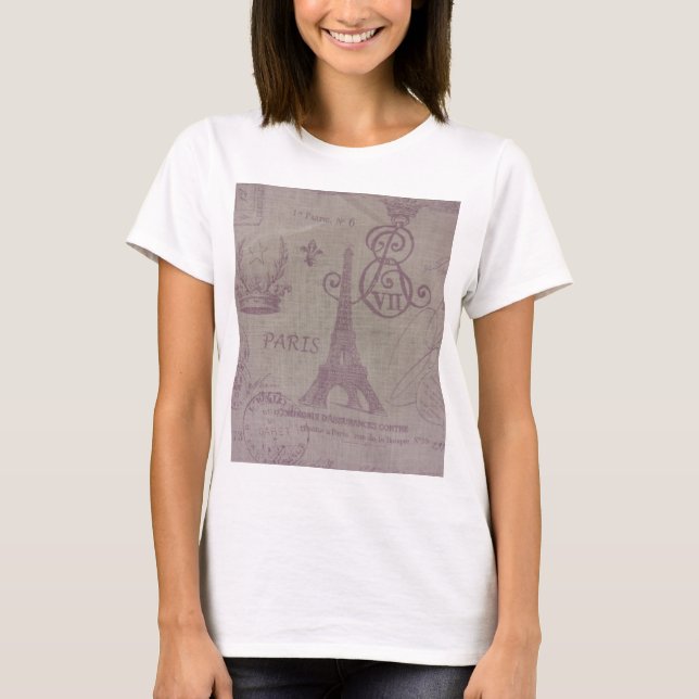 Paris -- Eiffle Tower T-Shirt (Front)