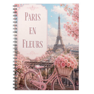 Paris en Fleurs Classic Lined Pastel Journal