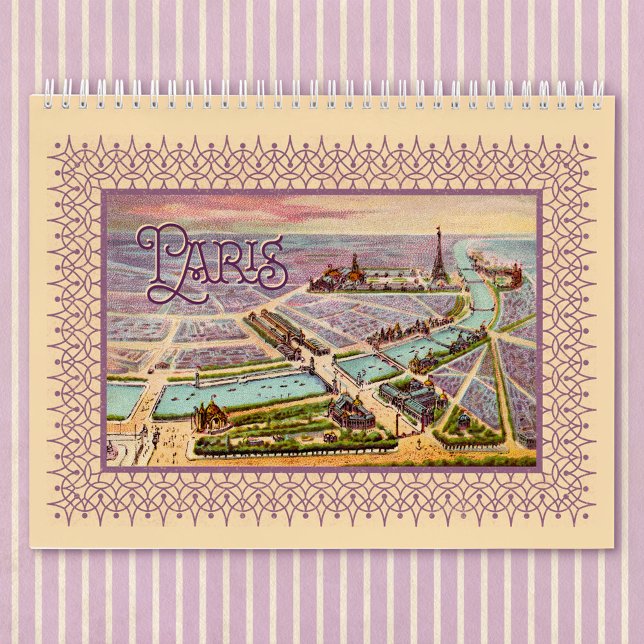 Paris Expo 1900 Spiral Notebook (Creator Uploaded)