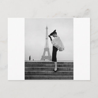 Paris Fashion Postcard