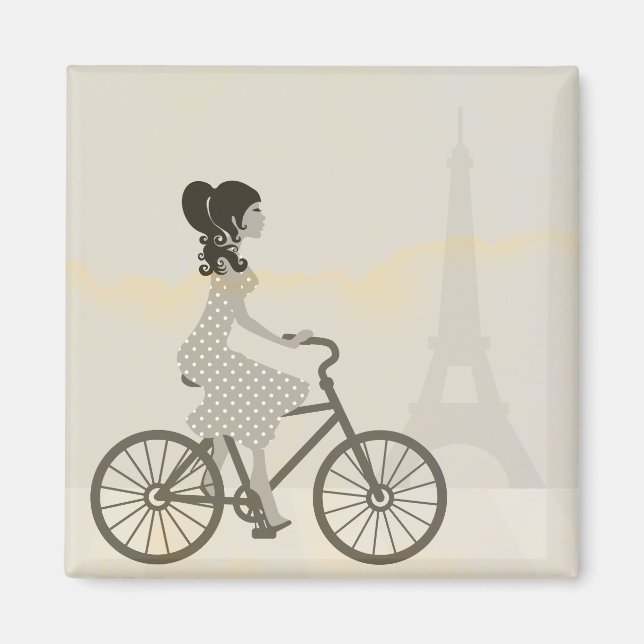 Paris Fashionista Magnet (Front)