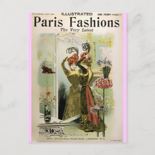 Paris Fashions 2- Postcard / Invitation / RSVP #18