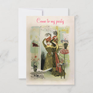 Paris Fashions ~ Invitations / RSVP #18