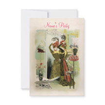 Paris Fashions ~  Invitations / RSVP #18