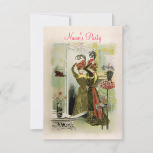 Paris Fashions ~ Invitations / RSVP #18