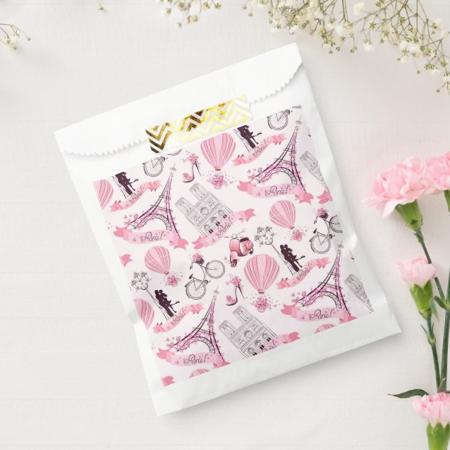 Paris  favour bags (Sealed)