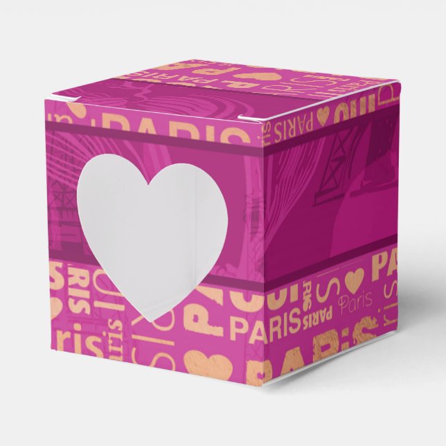 Paris Favour Box (Front Side)