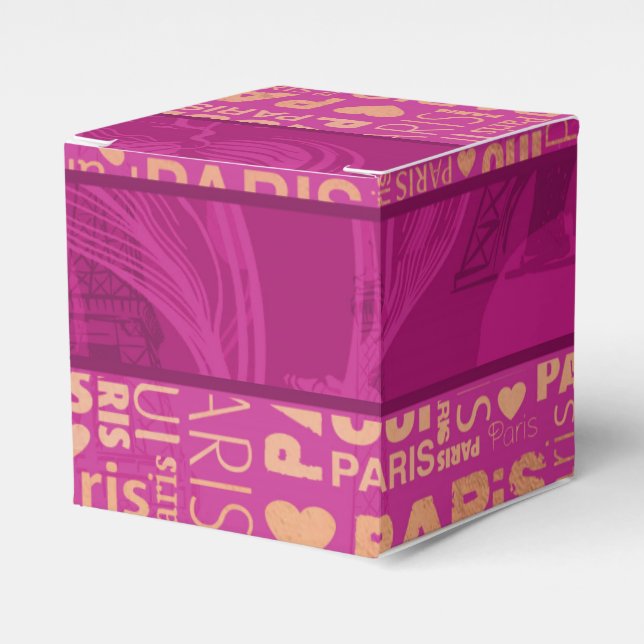 Paris Favour Box (Front Side)