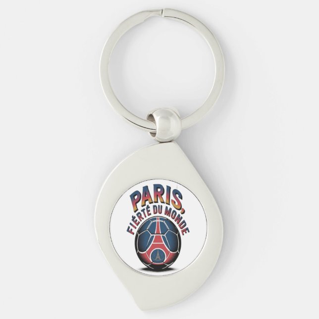 Paris fierte du Monde Key Ring (Front)