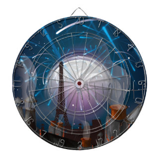 Paris Fireworks Dartboard