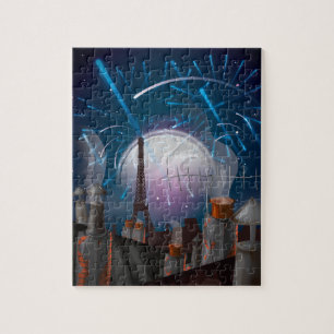 Paris Fireworks Jigsaw Puzzle