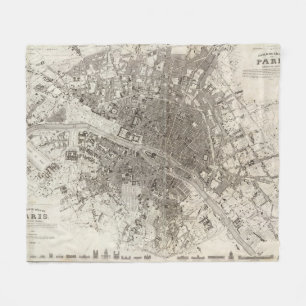Paris Fleece Blanket
