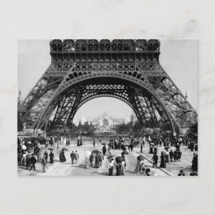 Paris, France 1900s - Vintage Photography Postcard
