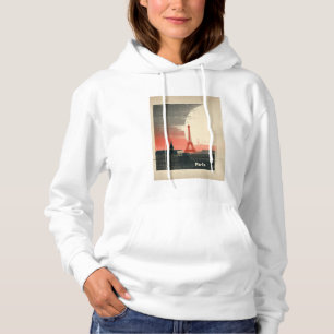 Paris, France – 1960s Inspired Graphic Hoodie