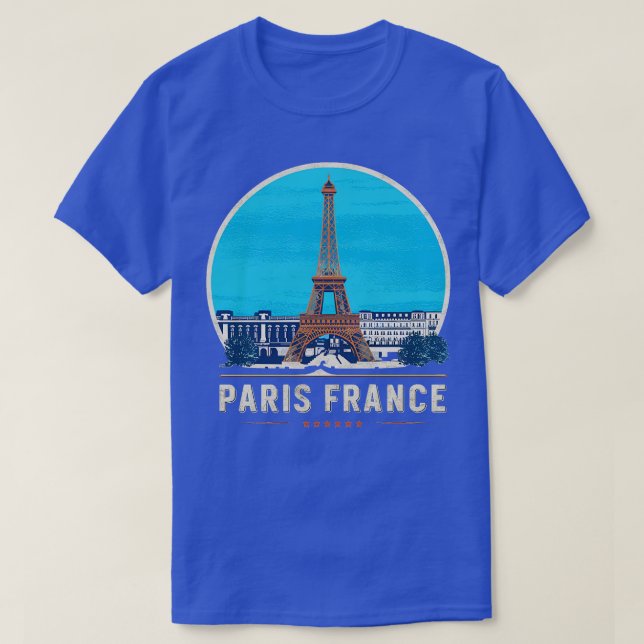 Paris france 1 T-Shirt (Design Front)