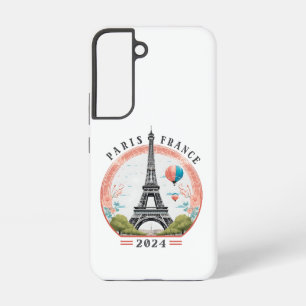 Paris France 2024 Samsung Cases, Eiffel Tower Samsung Galaxy Case