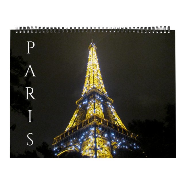 paris france 2026 large calendar (Cover)