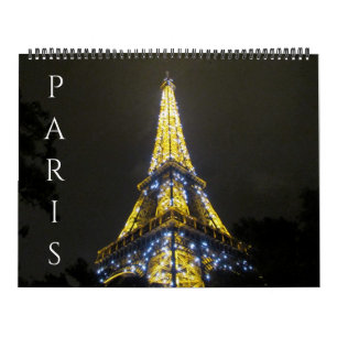 paris france 2027 large calendar