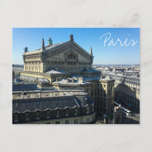 Paris France Architecture French Cityscape Postcard